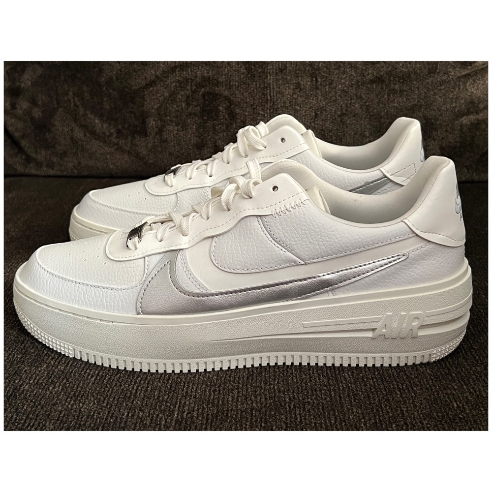 nike air force 1 platform white
